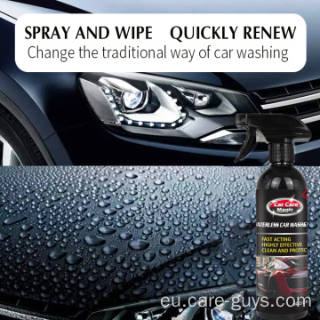 Waterless Wash &amp; Wax Auto Garbiketa Produktua